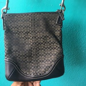 SMALL REAL COACH CROSSBODY